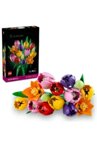 LEGO ® Botanicals Tulip Bouquet  - Decorative Model Building Set for Adults (576 Pieces)