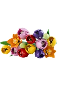 LEGO ® Botanicals Tulip Bouquet  - Decorative Model Building Set for Adults (576 Pieces) - Image 8