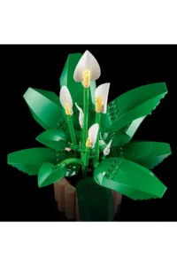 LEGO ® Botanicals Peace Flower  - Decorative Model Building Set for Adults (474 ​​Pieces) - Image 5