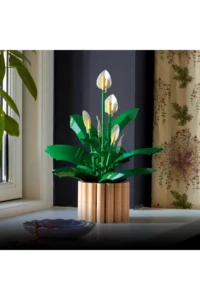 LEGO ® Botanicals Peace Flower  - Decorative Model Building Set for Adults (474 ​​Pieces) - Image 6