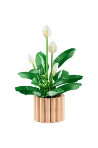 LEGO ® Botanicals Peace Flower  - Decorative Model Building Set for Adults (474 ​​Pieces) - Image 8