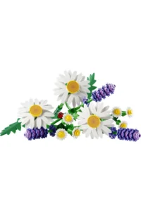 LEGO ® Botanicals Daisies  - 9+ Creative Toy Building Set (133 Pieces) - Image 8