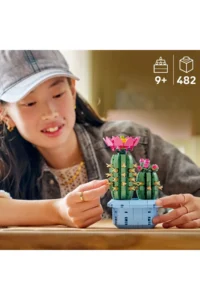 LEGO ® Botanicals Flowering Cactus  - Toy Construction Set for Children Ages 9 and Up (482 Pieces) - Image 2
