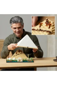 LEGO ® Architecture Architectural Icons Collection: Cheops Pyramid  - 18+ Model Building Set (1476P) - Image 6