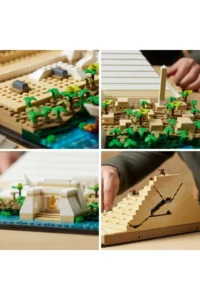 LEGO ® Architecture Architectural Icons Collection: Cheops Pyramid  - 18+ Model Building Set (1476P) - Image 8