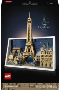 LEGO ® Architecture Paris – City of Lovers  – Model Building Set for Adults (958 Pieces) - Image 3
