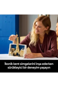 LEGO ® Architecture Paris – City of Lovers  – Model Building Set for Adults (958 Pieces) - Image 6