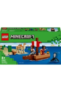 LEGO ® Minecraft® Pirate Ship Voyage  - 8+ Creative Toy Building Set (166 Pieces) - Image 3