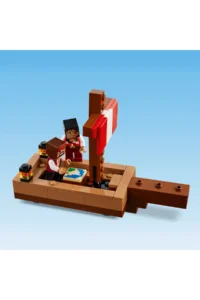 LEGO ® Minecraft® Pirate Ship Voyage  - 8+ Creative Toy Building Set (166 Pieces) - Image 6