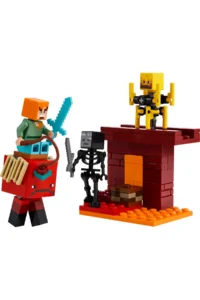 LEGO ® Minecraft® Nether Lava Battle  - Creative Toy Building Set for Kids 6+ (99P) - Image 2
