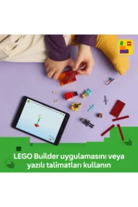 LEGO ® Minecraft® Nether Lava Battle  - Creative Toy Building Set for Kids 6+ (99P) - Image 9