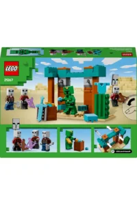 LEGO ® Minecraft® Vagrant Villager Desert Patrol  - 7+ Creative Toy Building Set (105 Pieces) - Image 4