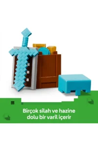LEGO ® Minecraft® Vagrant Villager Desert Patrol  - 7+ Creative Toy Building Set (105 Pieces) - Image 6