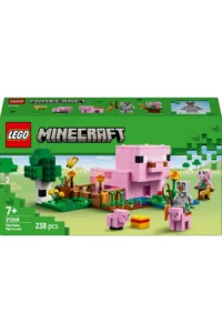 LEGO ® Minecraft® Baby Pig House  - Creative Toy Building Set for Kids 7+ (238P) - Image 3