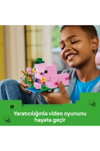 LEGO ® Minecraft® Baby Pig House  - Creative Toy Building Set for Kids 7+ (238P) - Image 8