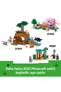 LEGO ® Minecraft® Mooshroom House  - Creative Toy Building Set for Kids 8+ (500P) - Image 10