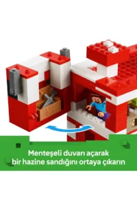 LEGO ® Minecraft® Mooshroom House  - Creative Toy Building Set for Kids 8+ (500P) - Image 7