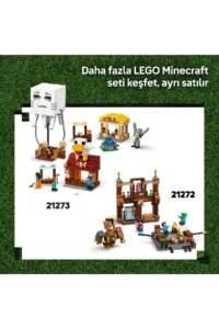 LEGO ® Minecraft® Forest Mansion Fighting Ring  - 10+ Creative Toy Building Set (491P) - Image 9