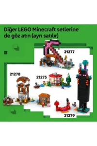 LEGO ® Minecraft® Watchman Encounter  - Creative Toy Building Set for Kids 7+ (238P) - Image 10