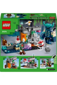 LEGO ® Minecraft® Watchman Encounter  - Creative Toy Building Set for Kids 7+ (238P) - Image 4