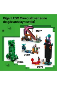 LEGO ® Minecraft® TNT Big Forest House  - Creative Toy Building Set for Kids 8+ (287P) - Image 10