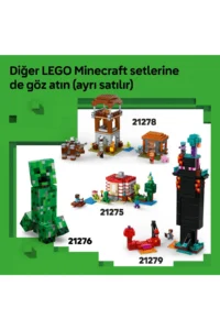 LEGO ® Minecraft® Pickaxe Mine  - Decorative Creative Toy Building Set for Kids 8+ (530P) - Image 10