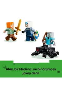 LEGO ® Minecraft® Pickaxe Mine  - Decorative Creative Toy Building Set for Kids 8+ (530P) - Image 8