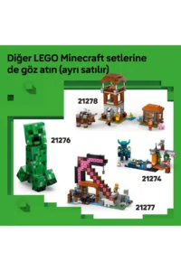 LEGO ® Minecraft® Enderman Tower  - Creative Toy Building Set for Kids 9+ (867P) - Image 10