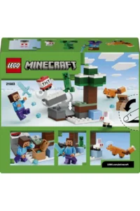 LEGO ® Minecraft® Steve's Taiga Adventure  - 6+ Creative Toy Building Set (79 Pieces) - Image 10