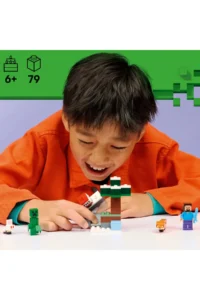 LEGO ® Minecraft® Steve's Taiga Adventure  - 6+ Creative Toy Building Set (79 Pieces) - Image 2