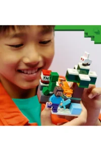 LEGO ® Minecraft® Steve's Taiga Adventure  - 6+ Creative Toy Building Set (79 Pieces) - Image 3