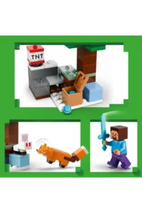 LEGO ® Minecraft® Steve's Taiga Adventure  - 6+ Creative Toy Building Set (79 Pieces) - Image 4