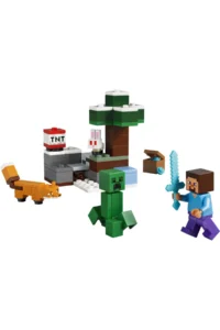 LEGO ® Minecraft® Steve's Taiga Adventure  - 6+ Creative Toy Building Set (79 Pieces) - Image 7