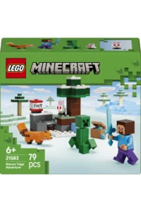 LEGO ® Minecraft® Steve's Taiga Adventure  - 6+ Creative Toy Building Set (79 Pieces) - Image 8