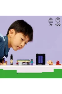 LEGO ® Minecraft® Journey to the Nether and End Passage  - 7+ Creative Toy Building Set (192 Pieces) - Image 10