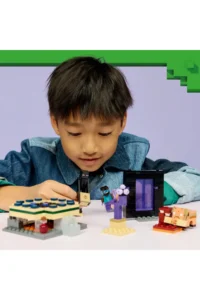 LEGO ® Minecraft® Journey to the Nether and End Passage  - 7+ Creative Toy Building Set (192 Pieces) - Image 8