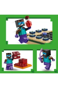 LEGO ® Minecraft® Journey to the Nether and End Passage  - 7+ Creative Toy Building Set (192 Pieces) - Image 9