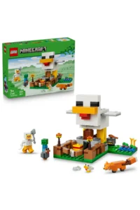LEGO ® Minecraft® Chicken Farm  - 7+ Creative Toy Building Set (233 Pieces)
