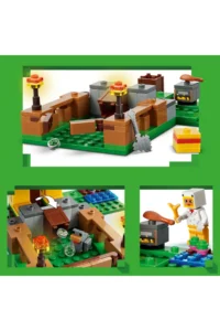 LEGO ® Minecraft® Chicken Farm  - 7+ Creative Toy Building Set (233 Pieces) - Image 4
