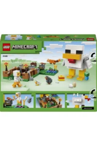 LEGO ® Minecraft® Chicken Farm  - 7+ Creative Toy Building Set (233 Pieces) - Image 9