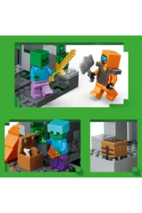LEGO ® Minecraft® Zombie Dungeon  - 8+ Creative Toy Building Set (284 Pieces) - Image 5