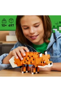 LEGO ® Minecraft® Fox  - 10+ Decorative Toy Building Set (497 Pieces) - Image 5
