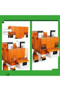 LEGO ® Minecraft® Fox  - 10+ Decorative Toy Building Set (497 Pieces) - Image 6