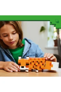 LEGO ® Minecraft® Fox  - 10+ Decorative Toy Building Set (497 Pieces) - Image 7