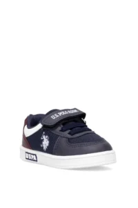 U.S. Polo Assn. BASE. Polo Assn.  5I Carren 5FX Baby Boy Classic Sneaker Navy Blue - Image 2