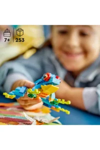 LEGO ® Creator 3 in 1 Exotic Parrot  - Creative Toy Building Set for Kids 7+ (253P) - Image 9