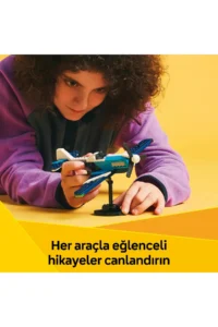 LEGO ® Creator 3 in 1 Airplane: Race Plane  - Creative Toy Building Set for Kids 7+ (178P) - Image 6