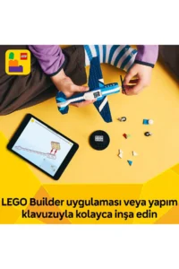 LEGO ® Creator 3 in 1 Airplane: Race Plane  - Creative Toy Building Set for Kids 7+ (178P) - Image 9