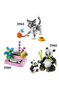LEGO ® Creator 3 in 1 Cute Rabbit  - Creative Toy Building Set for Kids 8+ (326P) - Image 10