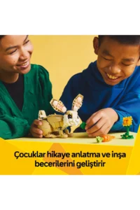 LEGO ® Creator 3 in 1 Cute Rabbit  - Creative Toy Building Set for Kids 8+ (326P) - Image 8